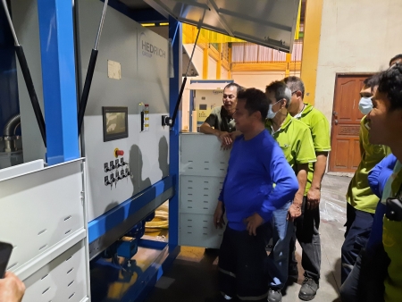 ส่งมอบเครื่องกรองน้ำมัน Hedrich จำนวน 3 เครื่อง ที่บริษัท CPN Transformer จำกัด
