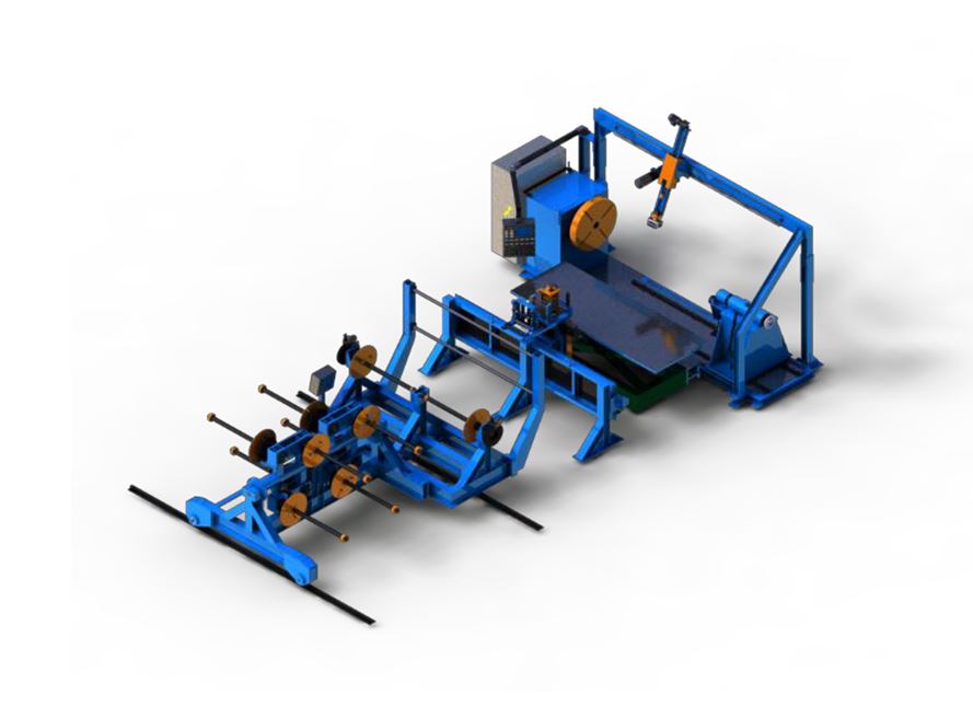 HORIZONTAL WINDING MACHINE