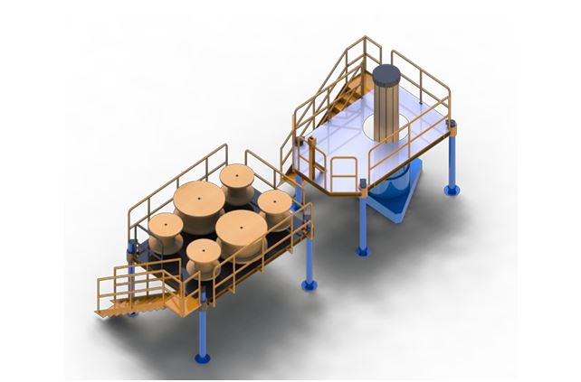 VERTICAL WINDING MACHINE